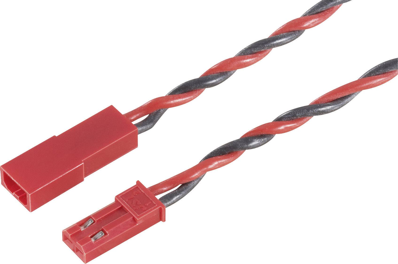 Modelcraft Cable extension [1x BEC plug - 1x BEC socket] 25.00 cm 0.50 mm² 58556-2