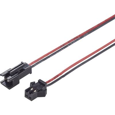 Modelcraft Battery Cable [1x Slowfly plug - 1x Slowfly socket]  0.14 mm²  208334