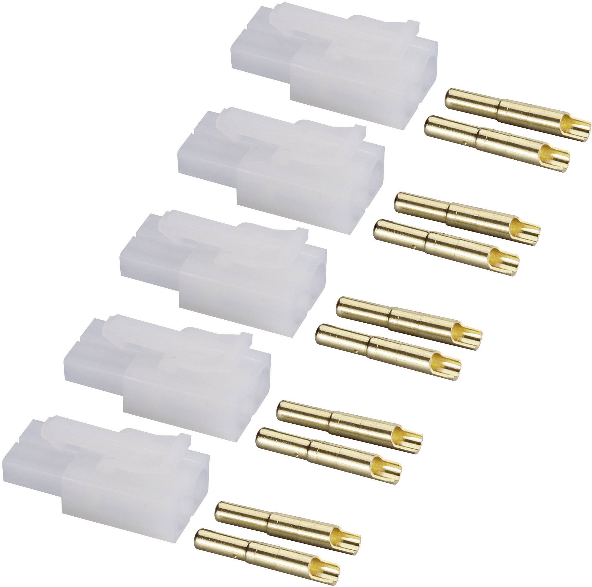 Image of Reely Battery receptacle Tamiya Gold-plated 1 Set