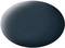 A dark, oval stone or pebble on a light background.