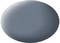 A smooth, oval grey shape on a white background.