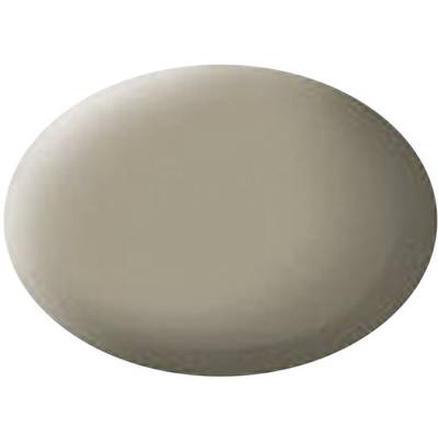 A single, round, beige pebble on a white background.