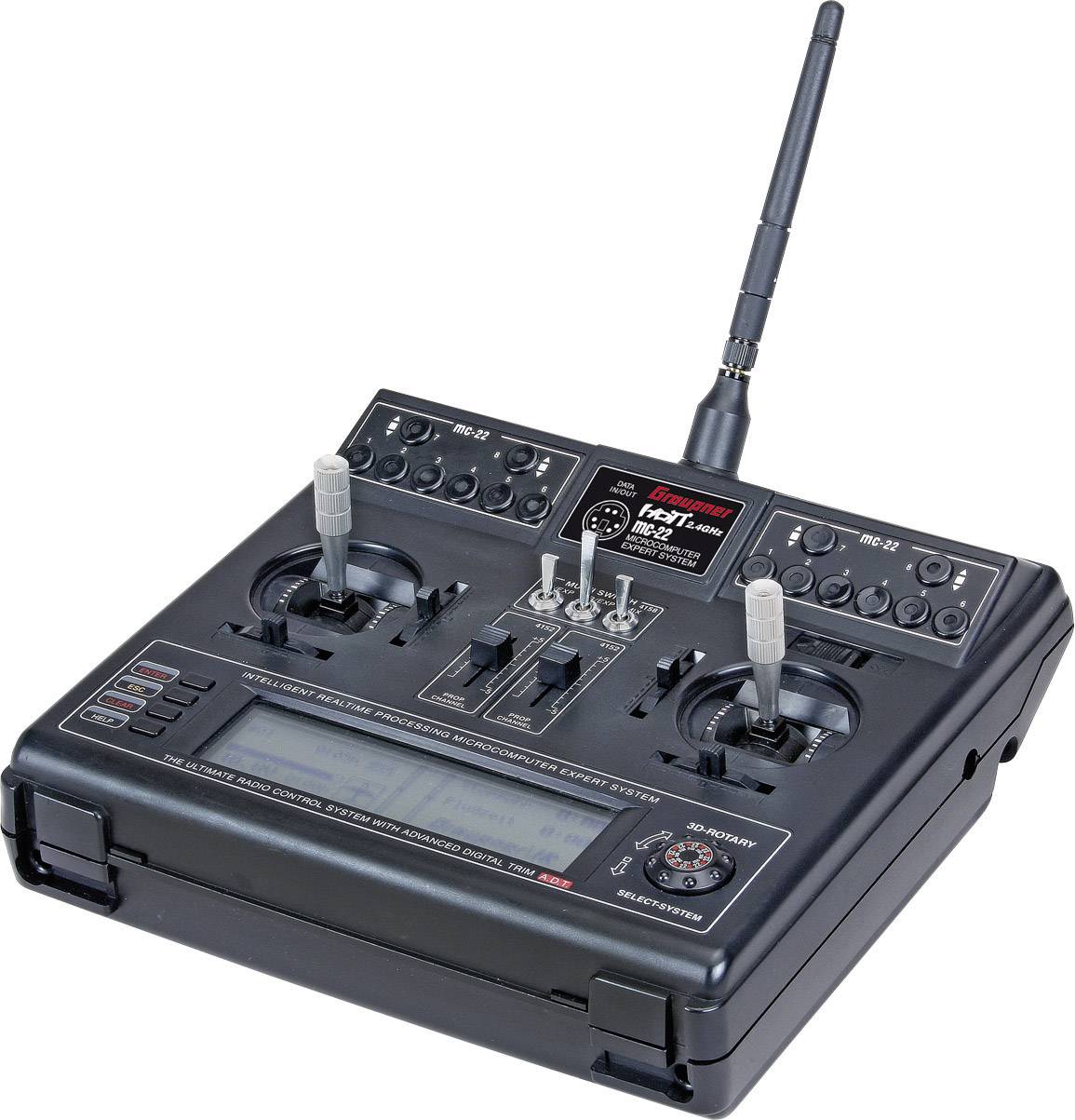 Graupner MC22 HoTT 2.4 GHz remote control system from