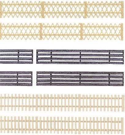 Auhagen 42 557 H0 Wooden fence Plastic
