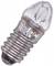 A small light bulb with a screw thread, typical of torches or small electrical devices.