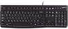 Logitech K120 USB Keyboard French, AZERTY Black Splashproof