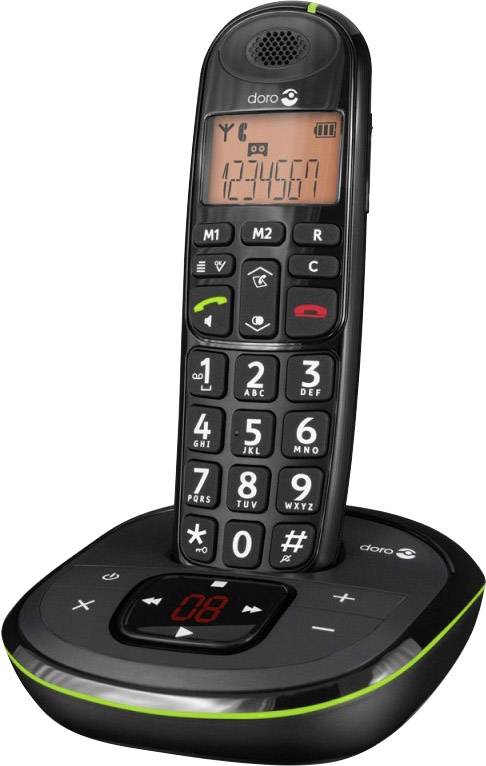 doro PhoneEasy 105wr Cordless Big Button LED backlit
