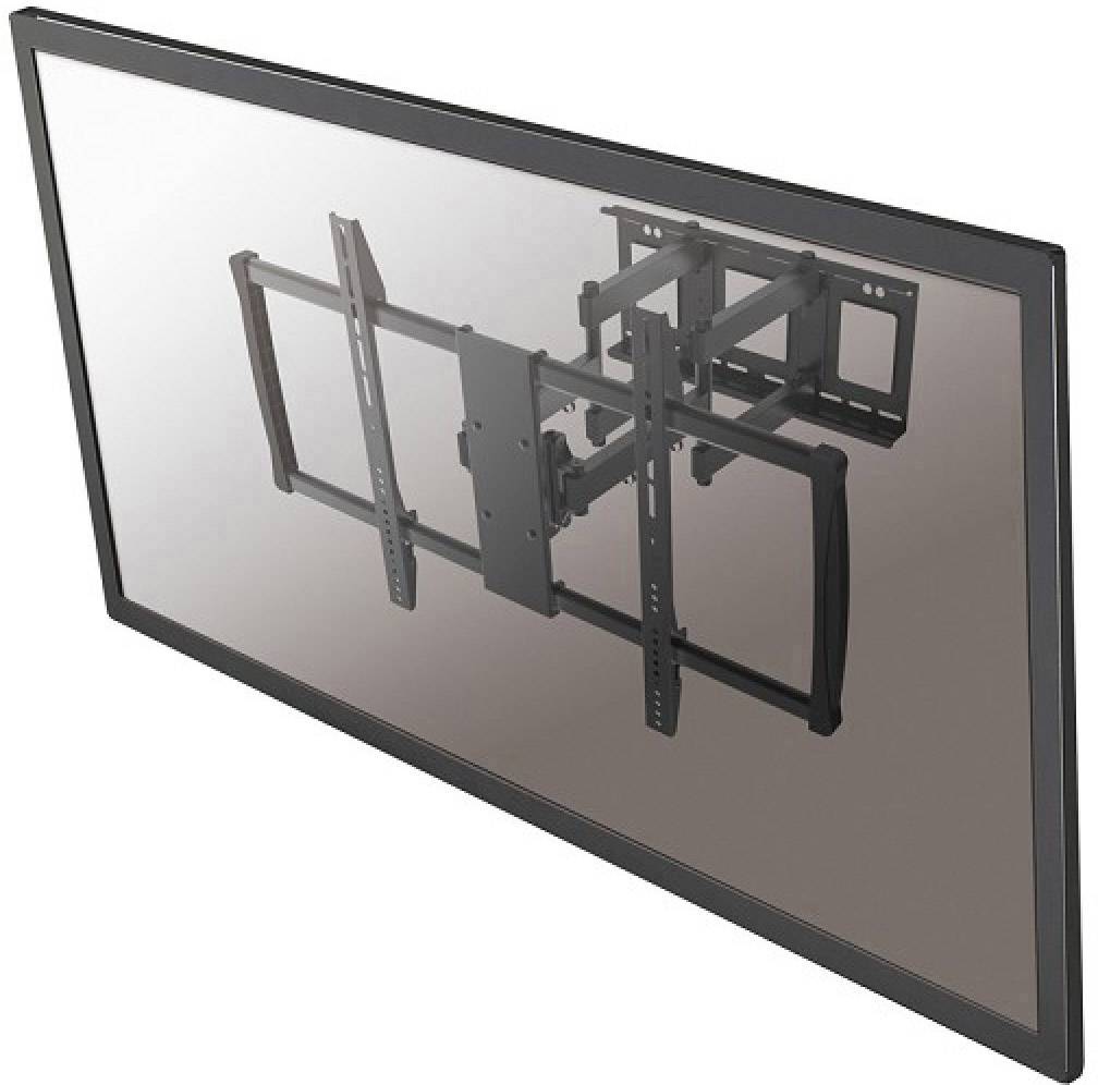 Neomounts WALL MOUNT LFD-W8000 Monitor mount 1 Display(s) 152,4 cm (60") - 254,0 cm (100") Black Tiltable, Swivelling, Swivelling