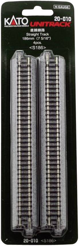 7078002 N Kato Unitrack Straight track 186 mm 4 pc(s)