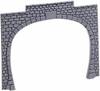 60020 H0 Tunnel portal 2-track Plastic