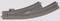 The image shows a model railway track with a points (or points lever) that connects two rail tracks and directs the train onto one of two possible routes.
