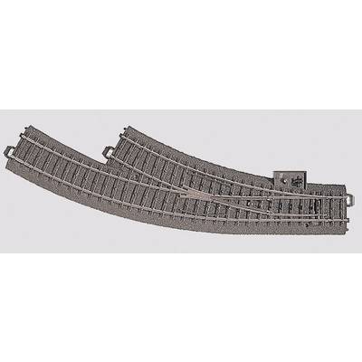 H0 Märklin C (incl. track bed) 24672 Curved point, Right  1 pc(s)