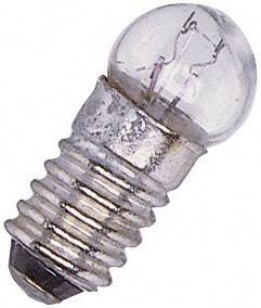 A small light bulb with an Edison screw base, commonly used in torches or small electrical devices.