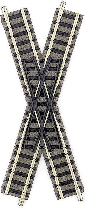 Image of 9161 N Fleischmann piccolo (incl. track bed) Crossing 115 mm 30 ° 1 pc(s)