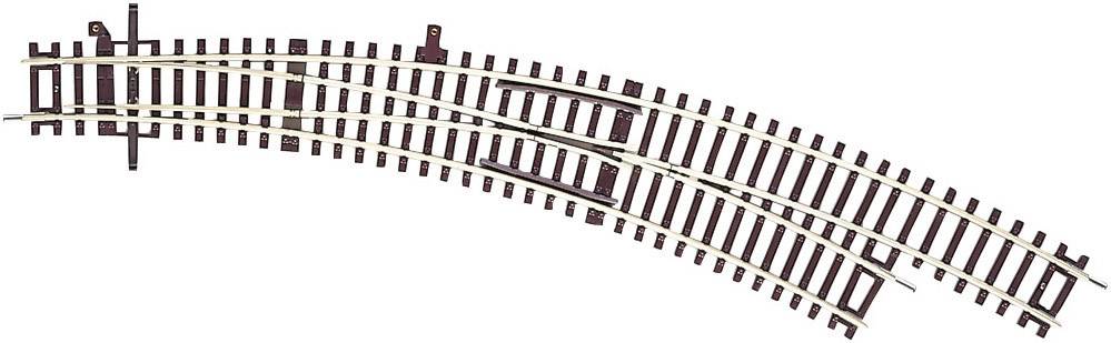 Image of H0 RocoLine (w/o track bed) 42471 Curved point, Right 1 pc(s)
