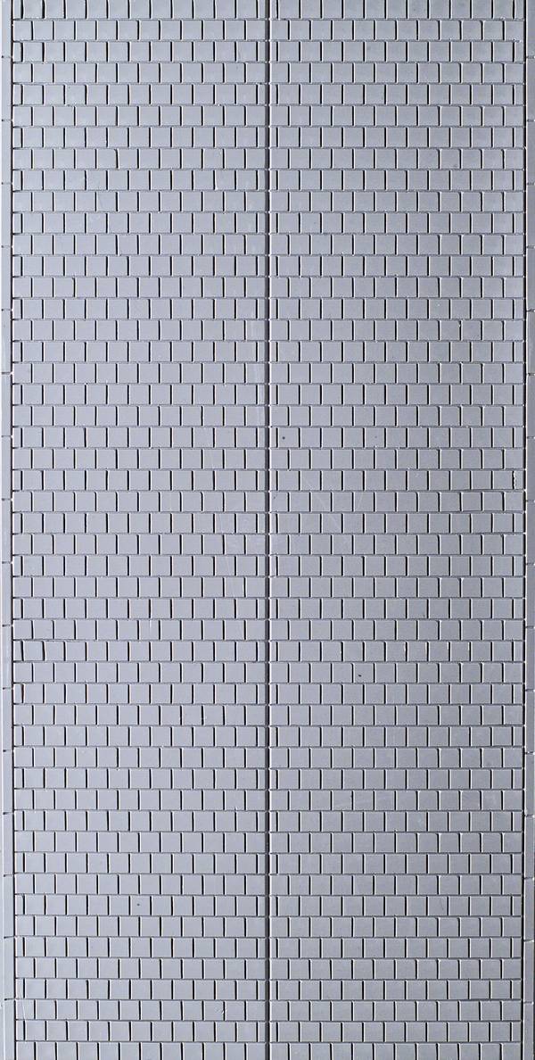 Auhagen 52423 H0, TT Plastic sheets Grey (L x W) 200 mm x 100 mm Plastic