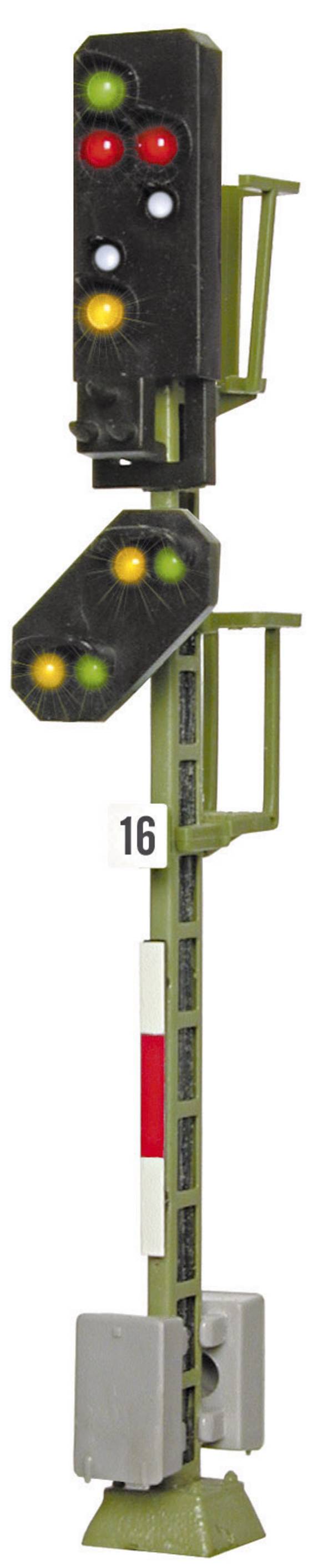 Viessmann Modelltechnik 4016 H0 Light Incl. advance signal Asig light signal Assembled DB