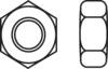 TOOLCRAFT 216364 Hexagonal nuts M2 DIN 934 Brass 20 pc(s)
