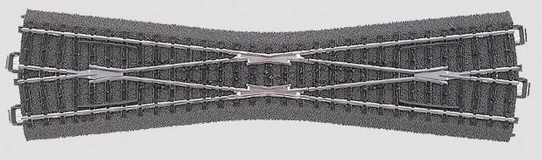 Image of H0 Maerklin C (incl. track bed) 24740 Crossing, Narrow 236.1 mm 1 pc(s)