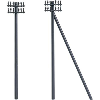 Auhagen  41204 Telegraph poles, set of 12 Assembly kit