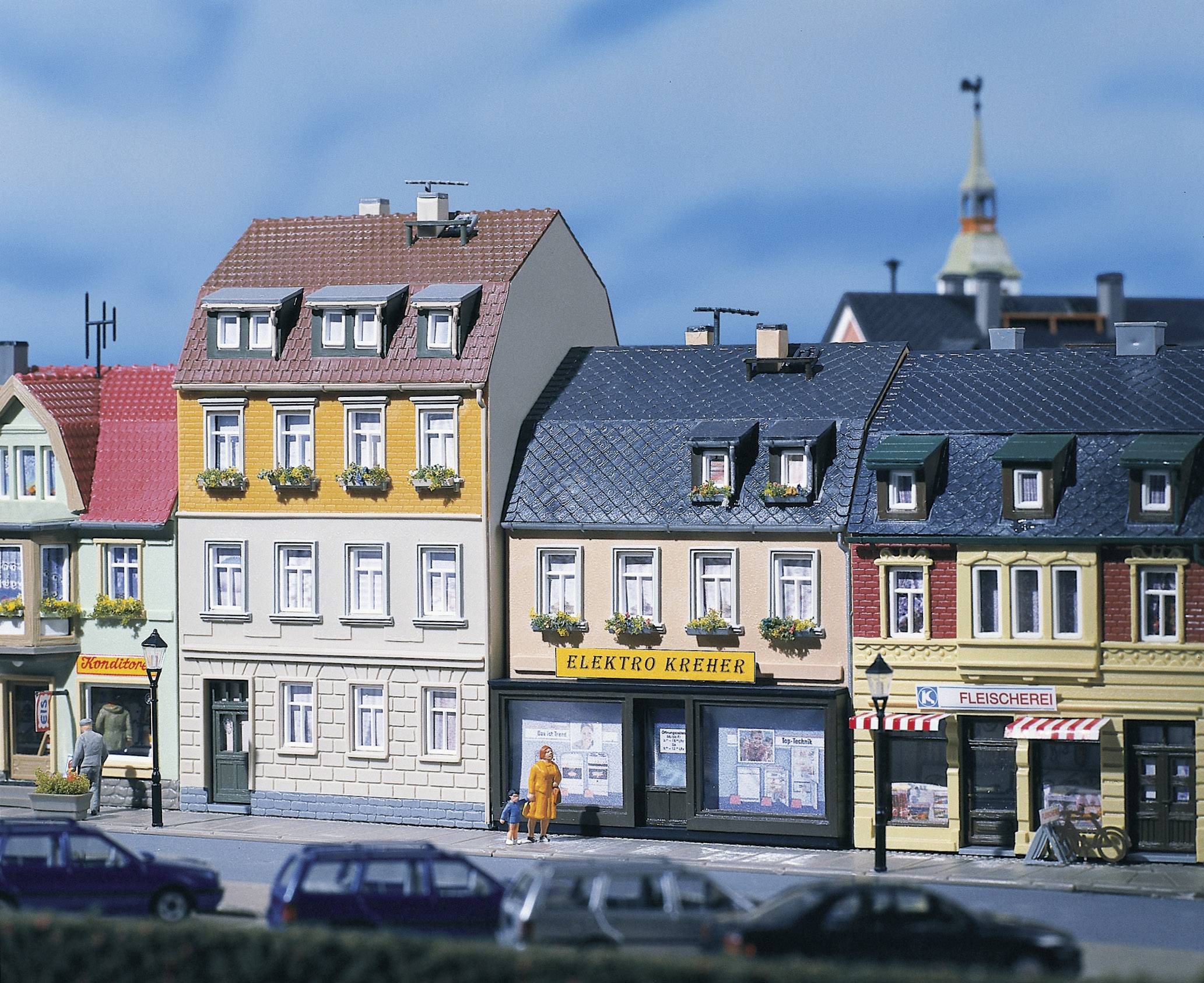 Auhagen 12272 H0, TT Houses, Set of 2-0