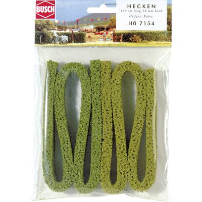 Busch 7154 Hedge 18 mm Green