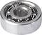 A small metal ball bearing used to reduce friction in mechanical systems.