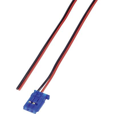 Modelcraft Battery Cable [1x Futaba socket - 1x Open cable ends] 30.00 cm 0.14 mm²  223960