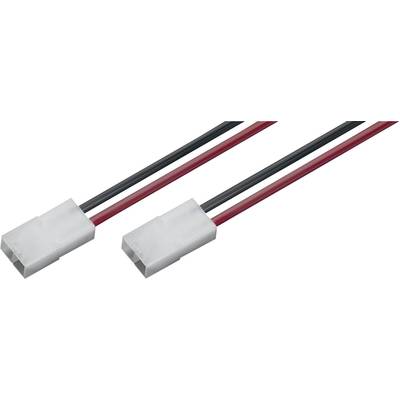 Modelcraft Battery Lead [2x Tamiya plug - 2x Open cable ends]  1.50 mm²  208292