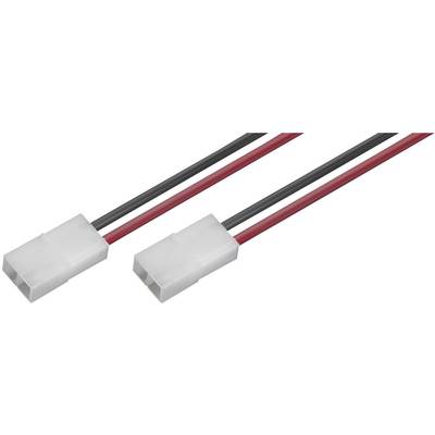 Modelcraft Battery Lead [2x Tamiya plug - 2x Open cable ends]  2.50 mm²  208298