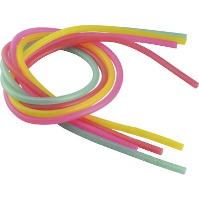 Reely Silicone hose set Inside diameter 2 mm Red, Purple, Green, Yellow