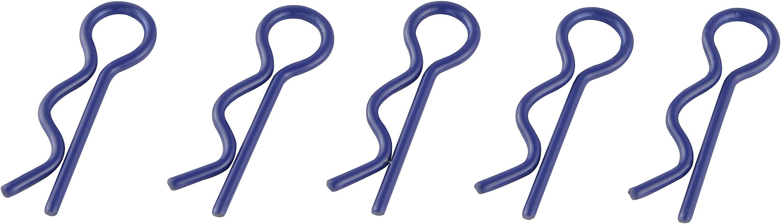 Reely 1:10 Car body brackets Blue Length 15 mm 5 pc(s)