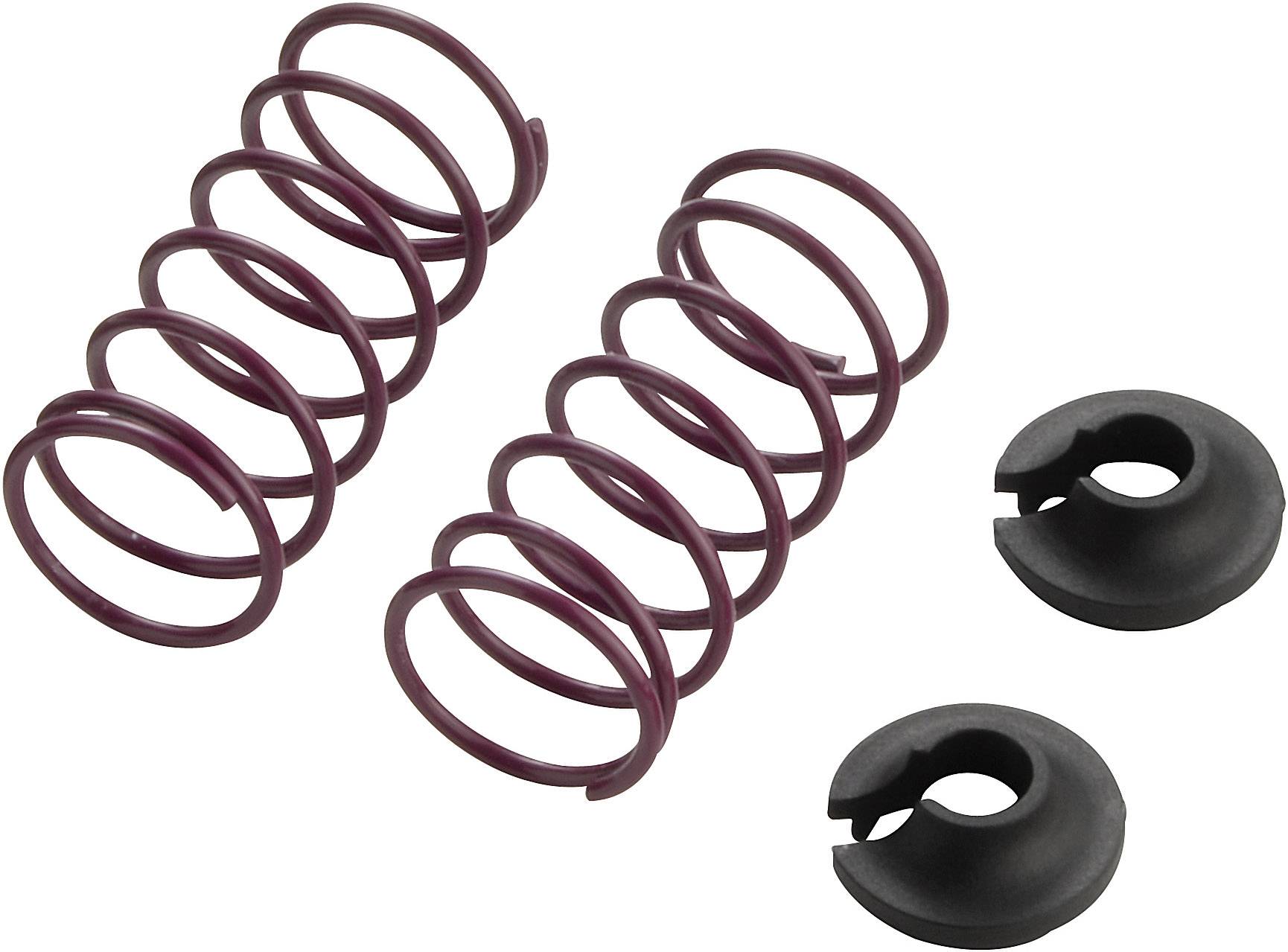 Reely 1:10 Shock absorber tuning spring Hard Purple 35.5 mm 2 pc(s)