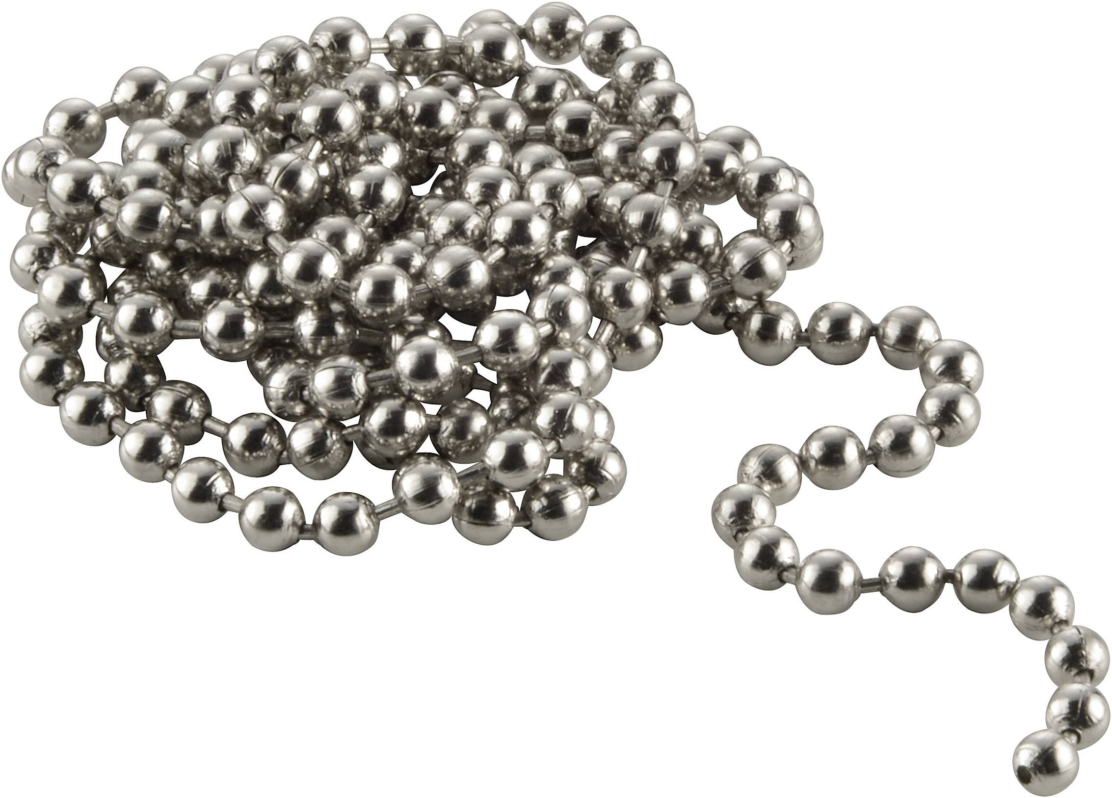 Image of Modelcraft Brass Ball chain 1000 mm 3.6 mm 1 pc(s)