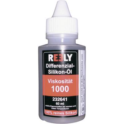 'REELY Differential Silicon Oil 1000', Viscosity 1000, 60 ml, for warm and cold temperatures, 100% pure silicone.