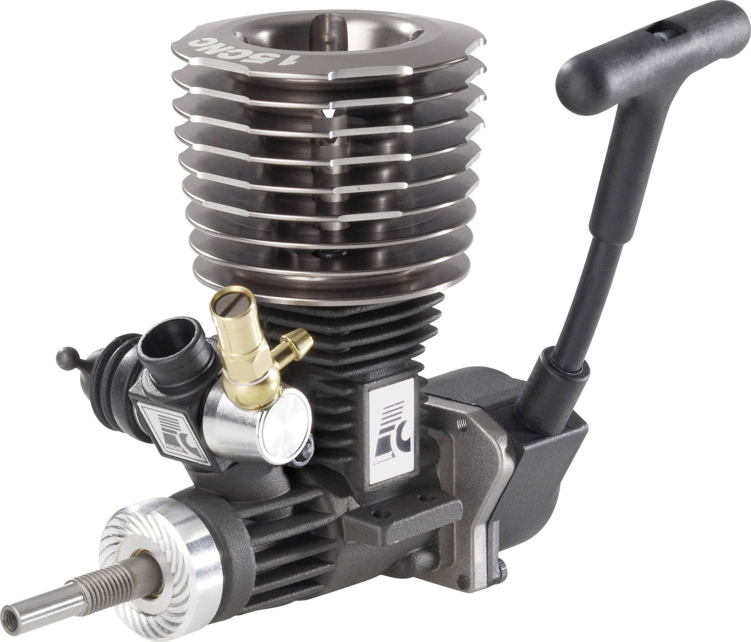 Force Engine 15 CNC Nitro 2 stroke model car engine 2.49 cm³ 1.5 BHP 1.1 kW  | Conrad.com