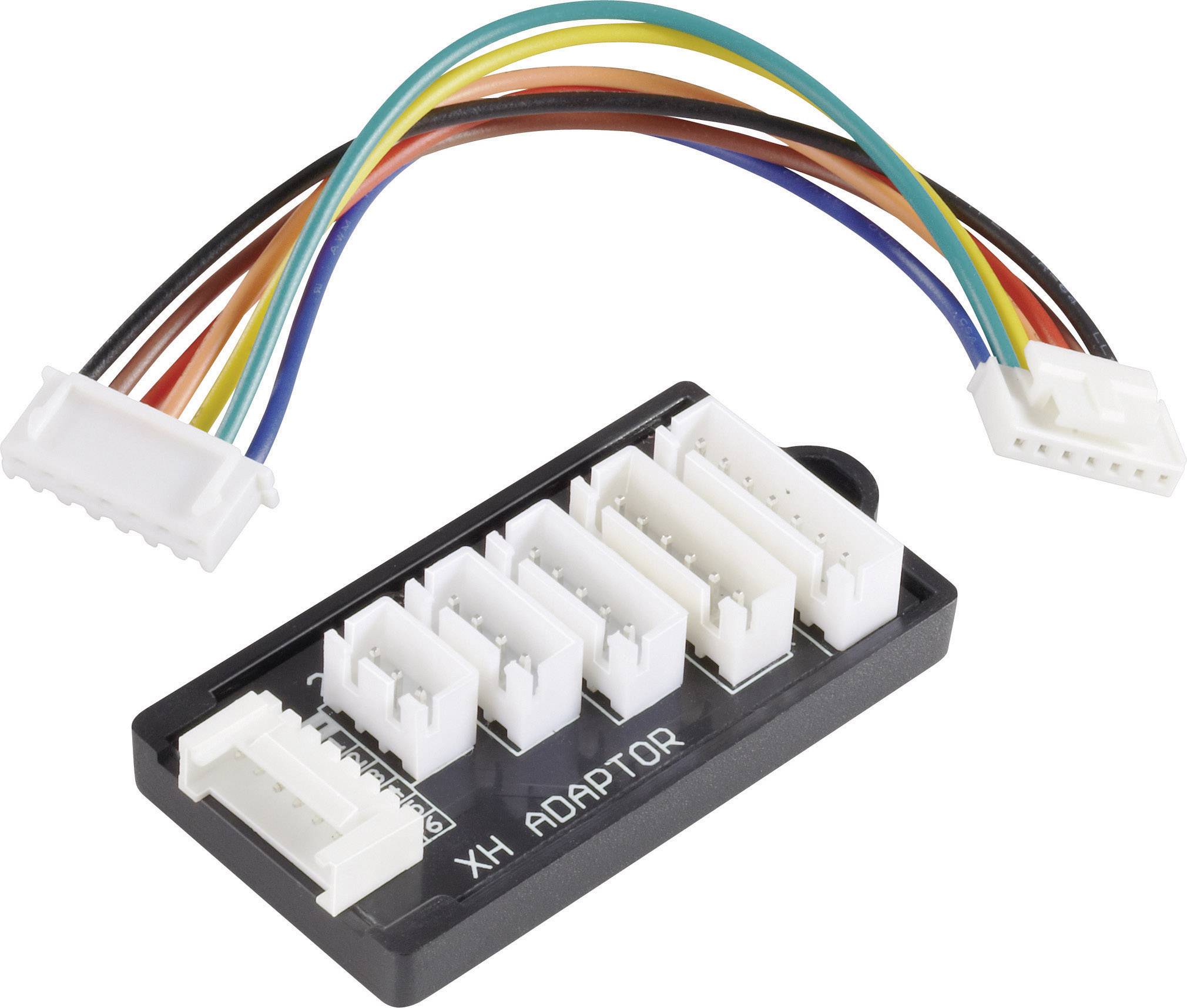 Image of VOLTCRAFT SK-XHA0 LiPo balancer board Type (chargers): XH Type (rechargeable batteries): XH Suitable for (no. of batteries): 2 - 6