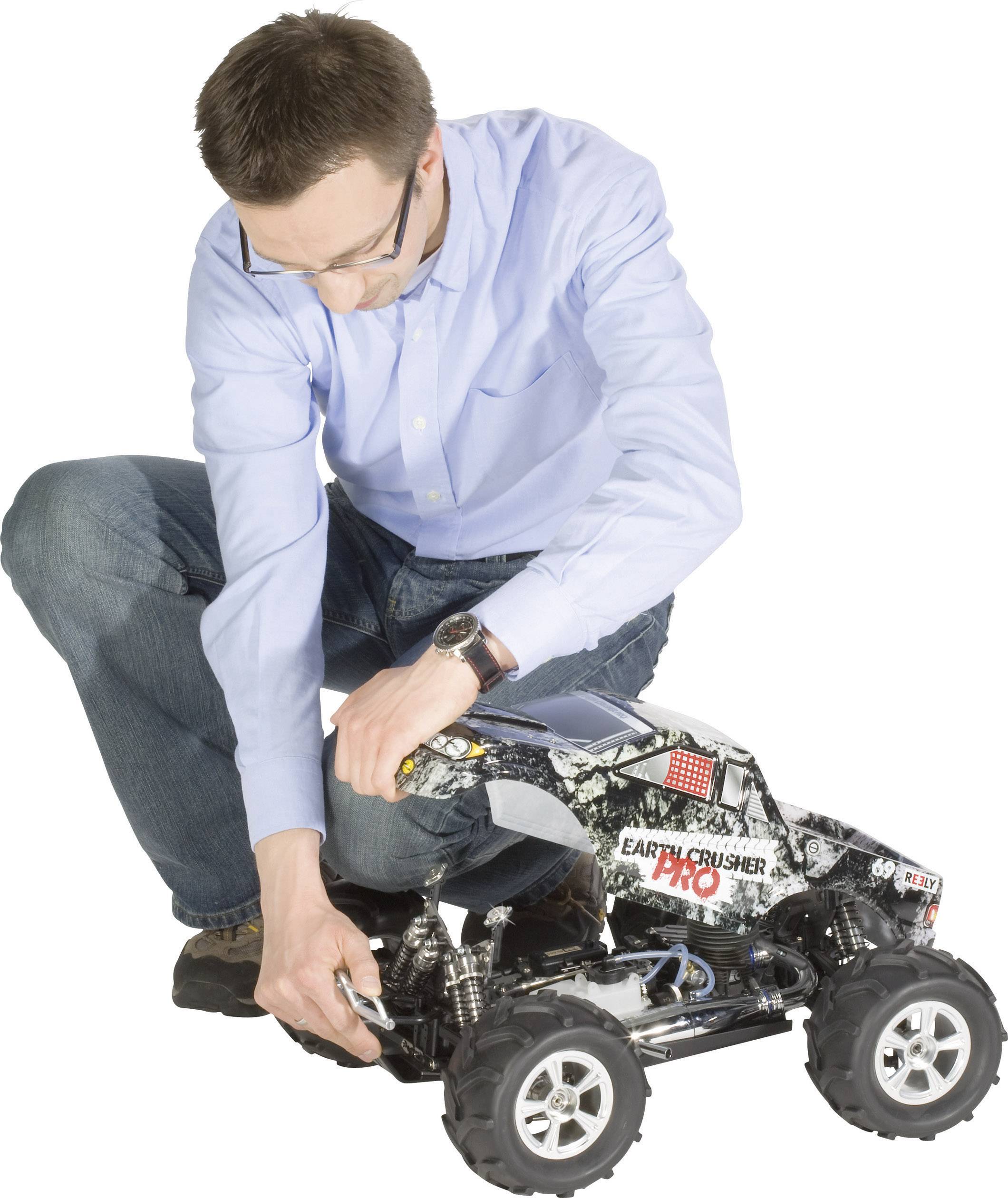 Reely 18 Car body fixings Silver 4 pc(s)