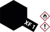 Tamiya Acrylic paint Black (matt) XF-1 Glass container 23 ml