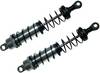 Reely 1:10 Aluminium hydraulic shock absorber Titanium incl. springs Black 100.7 mm 2 pc(s)