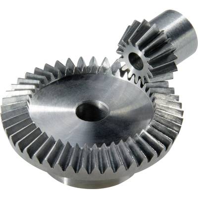 Reely  Steel bevel gear wheel Module Type: 1.0 No. of teeth: 15, 45 1 Pair