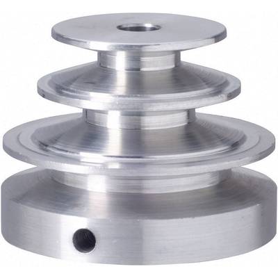 Reely Aluminium V-belt pulley Bore diameter: 6 mm  