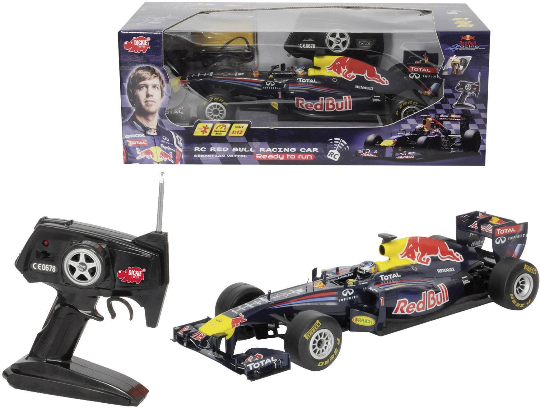 Dickie Toys 112 Model car F1 Red Bull with remote control (201119392