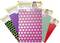 Colourful craft foils in Pink, Green, Purple and Red with Dots, suitable for creative projects, packaging features a smiling child.