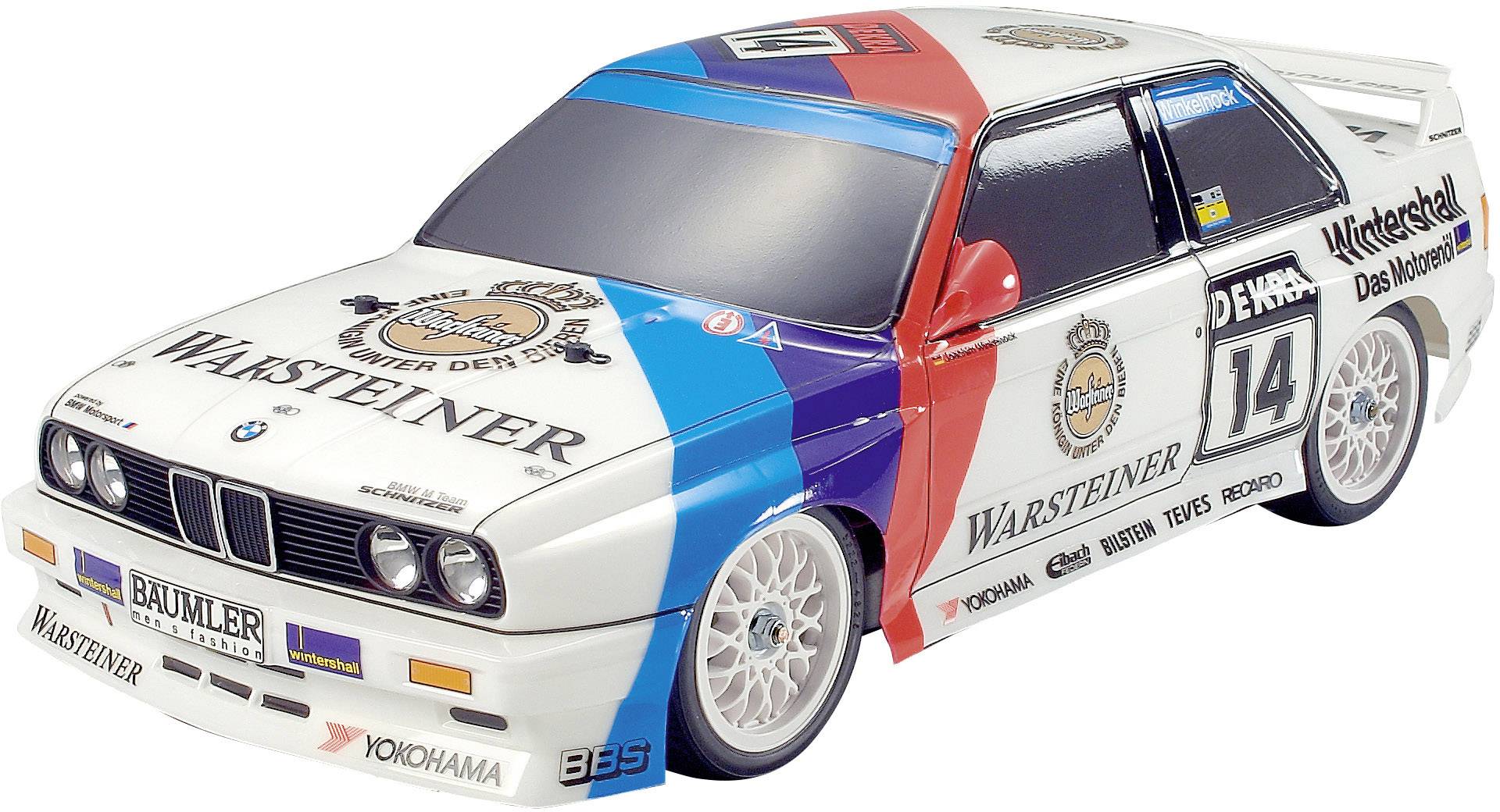 一番のTAMIYA 電動ラジコン　1/10 シュニッツァー BMW M3 スポーツエボリューション モーター プロポ 付　当時物　田宮　ＤＴＭ 田宮模型