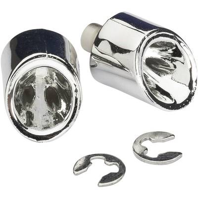 Absima 1:10 Exhaust tail pipes Chrome