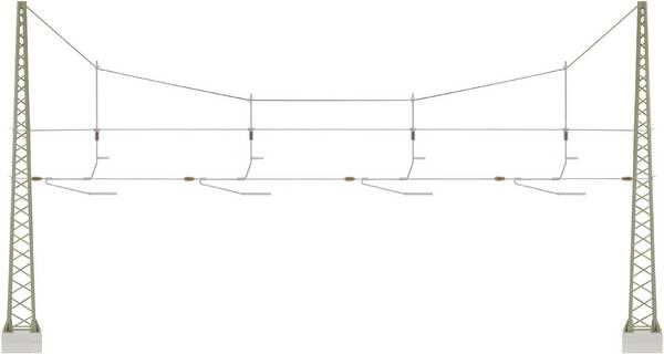 Viessmann Modelltechnik 4163 H0 Trusses Universal 1 pc(s)