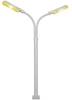 Viessmann Modelltechnik H0 Whip-type lamp post Double Assembled 60951 1 pc(s)
