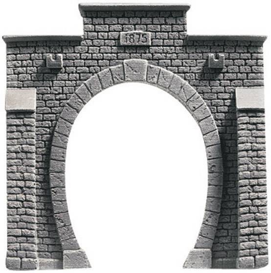 Image of NOCH 48051 PROFI plus TT Tunnel portal 1-track HR foam prefab, Painted