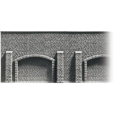 NOCH 58048 H0 Brick wall Stone wall with arches